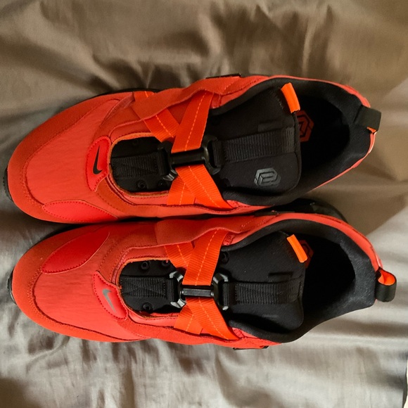 Size 11 OBJ Orange and Black SLIP New in Box-Authenticated - Picture 2 of 7